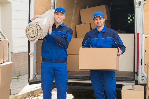 Furniture pick-up service for a Dulwich home with bulky items ready for removal