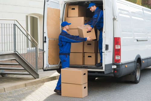 Assorted moving boxes suited to flats and houses in Dulwich