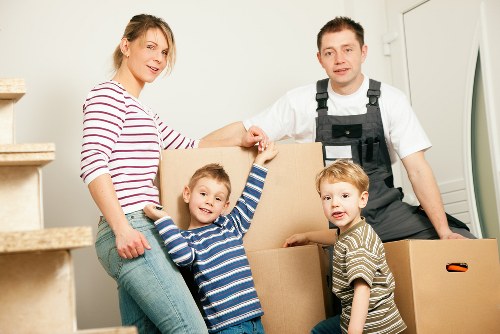 Local Dulwich moving van for furniture and box transport