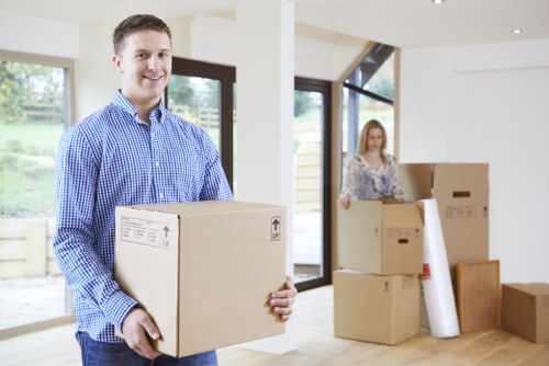 Careful handling of office furniture and equipment during a move