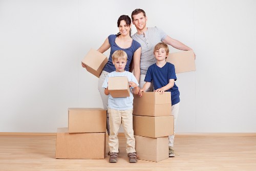Dulwich moving team trained in careful lifting and item protection