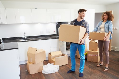 Professional packing support for a flat or house in Dulwich