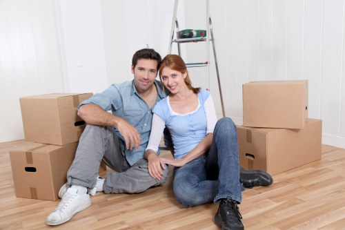 Commercial relocation team supporting a Dulwich office move