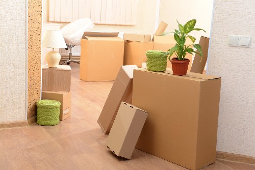 Waste removal and disposal materials prepared for lawful collection