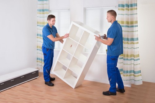 Customer and moving company discussing a complaint outcome
